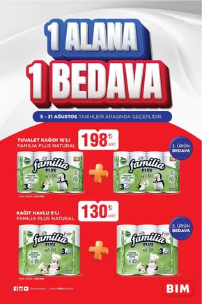 BİM kataloğu | 05-31 Ağustos. | 2025-08-31T00:00:00.000Z - 2025-08-31T00:00:00.000Z