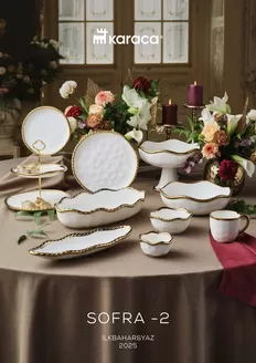 Karaca kataloğu, İstanbul | sofra2katalog2025 | 2025-08-07T00:00:00.000Z - 2025-12-31T00:00:00.000Z