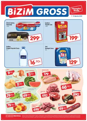Bizim Toptan kataloğu | Bizim Gross Fırsat Bülteni | 2025-08-07T00:00:00.000Z - 2025-08-13T00:00:00.000Z