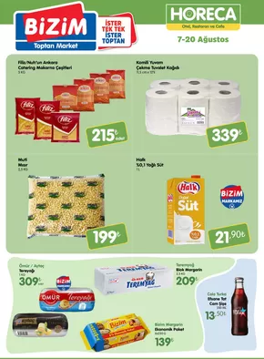 Bizim Toptan kataloğu | HORECA Kataloğu | 2025-08-07T00:00:00.000Z - 2025-08-20T00:00:00.000Z