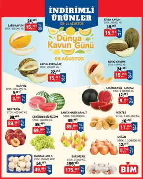 BİM kataloğu, Doğanşar | 08-11 Ağustos. | 2025-08-11T00:00:00.000Z - 2025-08-11T00:00:00.000Z