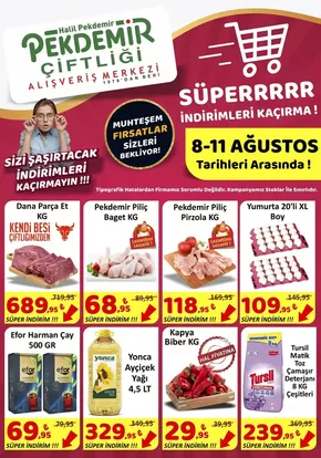 Pekdemir kataloğu | Pekdemir katalog | 2025-08-08T00:00:00.000Z - 2025-08-11T00:00:00.000Z