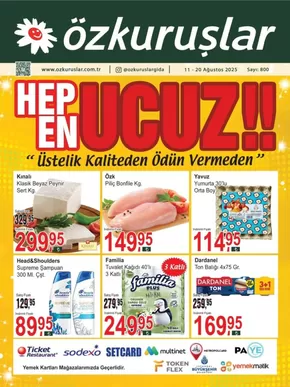 Özkuruşlar kataloğu | Özkuruşlar katalog | 2025-08-11T00:00:00.000Z - 2025-08-20T00:00:00.000Z