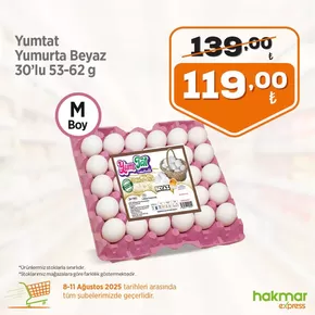Hakmar Express kataloğu | Güncel özel kampanyalar | 2025-08-08T00:00:00.000Z - 2025-08-11T00:00:00.000Z