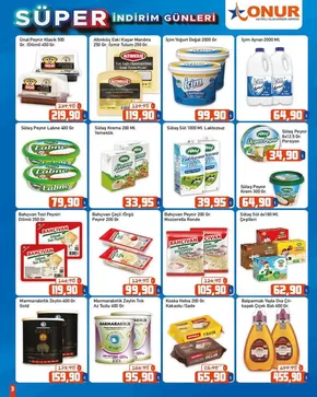 Onur Hipermarketleri kataloğu | Sizin için özel teklifler | 2025-08-13T00:00:00.000Z - 2025-08-27T00:00:00.000Z