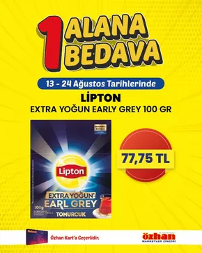 Özhan Market kataloğu | Özhan Market katalog | 2025-08-13T00:00:00.000Z - 2025-08-24T00:00:00.000Z