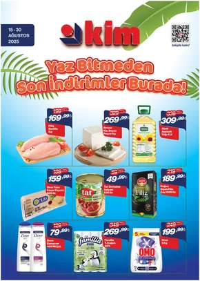Kim Market kataloğu, İstanbul | Sizin için en iyi tekliflerimiz | 2025-08-15T00:00:00.000Z - 2025-08-30T00:00:00.000Z
