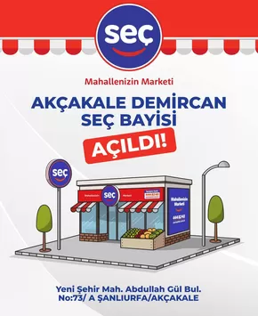 Seç Market kataloğu, Yolgeçen | En iyi fırsatlar ve indirimler | 2025-08-15T00:00:00.000Z - 2025-08-29T00:00:00.000Z