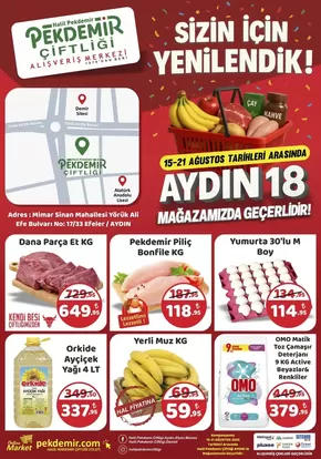 Pekdemir kataloğu | Pekdemir katalog | 2025-08-15T00:00:00.000Z - 2025-08-21T00:00:00.000Z