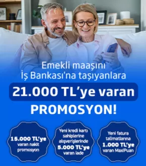 Türkiye İş Bankası kataloğu, Nevşehir | Özel Fırsatlar | 2025-08-18T00:00:00.000Z - 2025-09-22T00:00:00.000Z