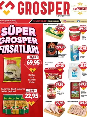 Grosper kataloğu, Gebze | Grosper katalog | 2025-08-20T00:00:00.000Z - 2025-08-31T00:00:00.000Z