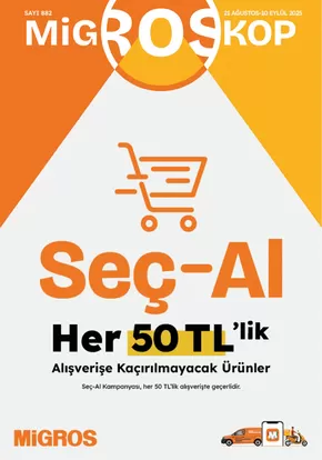 Migros kataloğu | Migros katalog | 2025-08-21T00:00:00.000Z - 2025-09-10T00:00:00.000Z