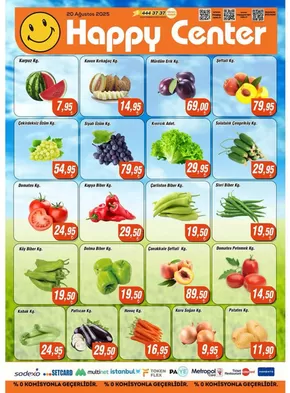 Happy Center kataloğu | BÜYÜK FIRSAT | 2025-08-21T00:00:00.000Z - 2025-08-31T00:00:00.000Z
