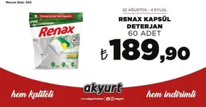 Akyurt Süpermarket kataloğu, Keçiören | HAFTANIN ÜRÜNÜ | 2025-08-22T00:00:00.000Z - 2025-09-04T00:00:00.000Z