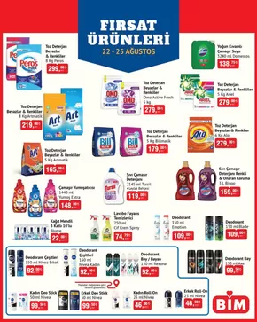 BİM kataloğu, Akçakale (Şanlıurfa) | 22-25 Ağustos. | 2025-08-25T00:00:00.000Z - 2025-08-25T00:00:00.000Z