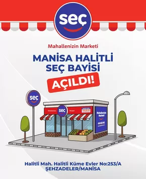 Seç Market kataloğu, Selçuk | Güncel fırsatlar ve teklifler | 2025-08-23T00:00:00.000Z - 2025-09-06T00:00:00.000Z