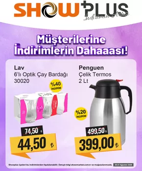 Show Market kataloğu | Show Market katalog | 2025-08-25T00:00:00.000Z - 2025-08-31T00:00:00.000Z