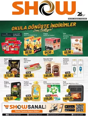 Show Market kataloğu | Show Market Katalog | 2025-08-29T00:00:00.000Z - 2025-09-11T00:00:00.000Z