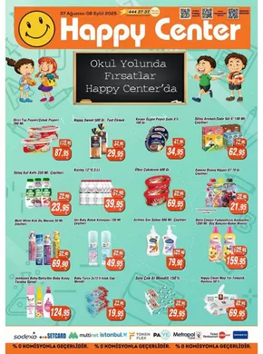 Happy Center kataloğu | Müşterilerimiz için özel fırsatlar | 2025-08-27T00:00:00.000Z - 2025-09-08T00:00:00.000Z