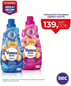 Seç Market kataloğu, Selçuk | Tüm fırsat avcıları için en iyi teklifler | 2025-08-28T00:00:00.000Z - 2025-09-03T00:00:00.000Z