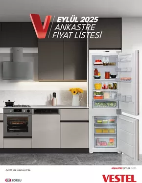 Vestel kataloğu, İstanbul | Ankastre Ürünler | 2025-09-04T00:00:00.000Z - 2025-09-18T00:00:00.000Z