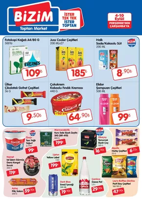 Bizim Toptan kataloğu, Paşaköy (İstanbul) | Bizim Toptan katalog | 2025-09-05T00:00:00.000Z - 2025-09-19T00:00:00.000Z