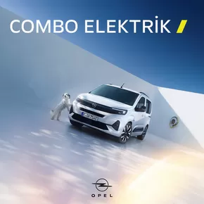 Opel kataloğu, Balıkesir | Opel Combo Elektrik | 2025-09-06T00:00:00.000Z - 2025-09-20T00:00:00.000Z