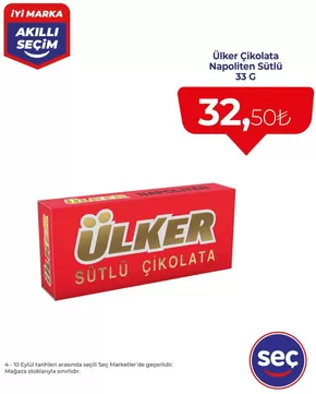 Seç Market kataloğu, Kocasinan | Herkes için cazip özel teklifler | 2025-09-06T00:00:00.000Z - 2025-09-20T00:00:00.000Z