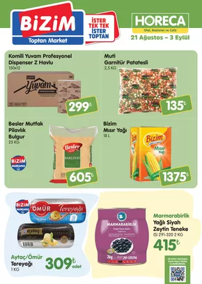 Bizim Toptan kataloğu, Muğla | Tasarrufçular için en iyi teklifler | 2025-09-06T00:00:00.000Z - 2025-09-20T00:00:00.000Z