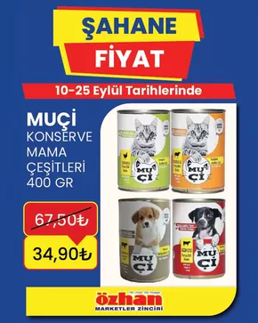 Özhan Market kataloğu, Mudanya | Tüm fırsat avcıları için en iyi teklifler | 2025-09-11T00:00:00.000Z - 2025-09-25T00:00:00.000Z