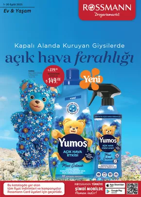 Rossmann kataloğu, Uşak | Tüm müşteriler için harika teklif | 2025-09-12T00:00:00.000Z - 2025-09-26T00:00:00.000Z