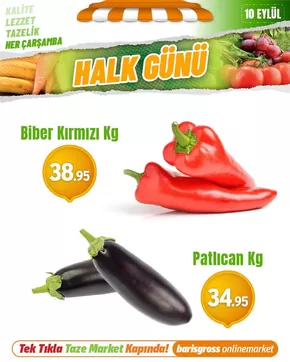 Barış Gross Market kataloğu | Tüm müşteriler için en iyi fırsatlar | 2025-09-14T00:00:00.000Z - 2025-09-28T00:00:00.000Z
