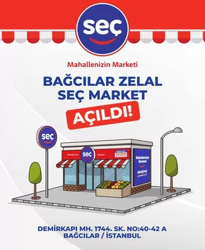 Seç Market kataloğu, Suluova | Geniş teklif yelpazesi | 2025-09-14T00:00:00.000Z - 2025-09-28T00:00:00.000Z