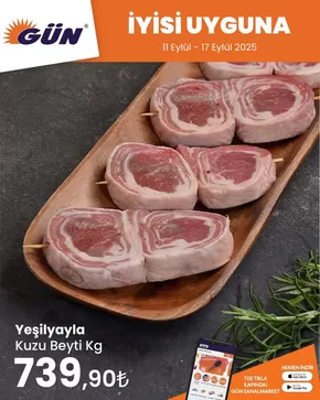 Gün Süpermarket kataloğu | Güncel fırsatlar ve teklifler | 2025-09-15T00:00:00.000Z - 2025-09-29T00:00:00.000Z