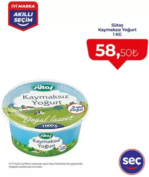 Seç Market kataloğu, Suluova | Herkes için cazip özel teklifler | 2025-09-15T00:00:00.000Z - 2025-09-29T00:00:00.000Z