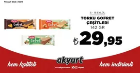 Akyurt Süpermarket kataloğu, Keçiören | Keşfedilecek yeni teklifler | 2025-09-16T00:00:00.000Z - 2025-09-30T00:00:00.000Z