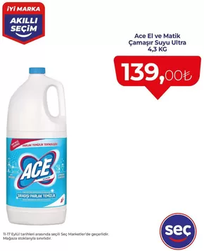 Seç Market kataloğu, Suluova | Tüm müşteriler için en iyi fırsatlar | 2025-09-16T00:00:00.000Z - 2025-09-30T00:00:00.000Z
