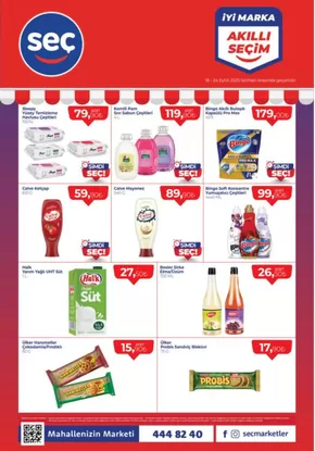 Seç Market kataloğu, Suluova | Seç Market katalog | 2025-09-18T00:00:00.000Z - 2025-10-02T00:00:00.000Z
