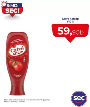 Seç Market kataloğu, Terme | Cazip teklifleri keşfedin | 2025-09-19T00:00:00.000Z - 2025-10-03T00:00:00.000Z