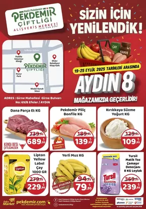Pekdemir kataloğu, Denizli (Denizli) | En iyi fırsatlar ve indirimler | 2025-09-19T00:00:00.000Z - 2025-10-03T00:00:00.000Z