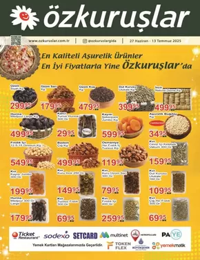 Özkuruşlar kataloğu, Paşaköy (İstanbul) | Özel fırsatlar ve indirimler | 2025-09-20T00:00:00.000Z - 2025-10-04T00:00:00.000Z