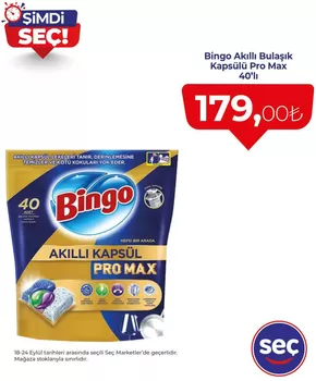 Seç Market kataloğu | En iyi fırsatlarımız | 2025-09-22T00:00:00.000Z - 2025-10-06T00:00:00.000Z