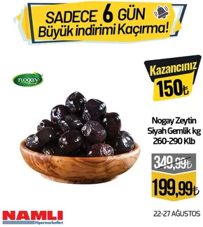Namlı Hipermarketleri katalog