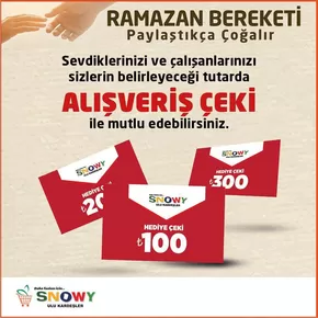Snowy Market kataloğu, Pirinççi | Snowy Market katalog | 2025-09-25T00:00:00.000Z - 2025-10-09T00:00:00.000Z