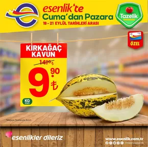 Esenlik kataloğu, Battalgazi | Özel fırsatlar | 2025-09-26T00:00:00.000Z - 2025-10-10T00:00:00.000Z