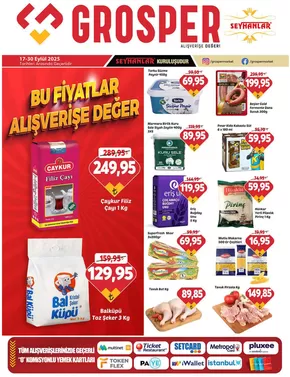 Grosper kataloğu | Müşterilerimiz için özel fırsatlar | 2025-09-27T00:00:00.000Z - 2025-10-11T00:00:00.000Z