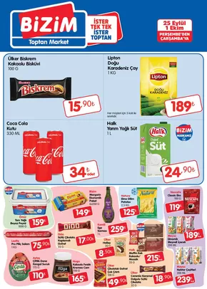 Bizim Toptan kataloğu, Gaziantep | Bizim Toptan katalog | 2025-09-28T00:00:00.000Z - 2025-10-12T00:00:00.000Z