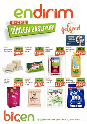 Biçen Market kataloğu | Özel fırsatlar ve indirimler | 2025-09-29T00:00:00.000Z - 2025-10-13T00:00:00.000Z