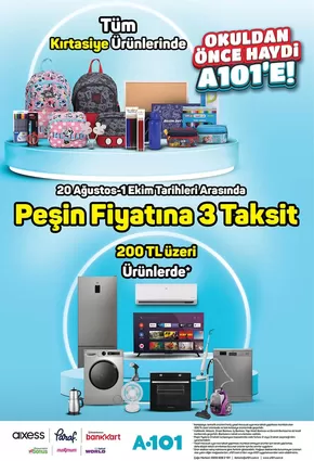 A101 kataloğu, Etimesgut | İndirimler ve kampanyalar | 2025-09-29T00:00:00.000Z - 2025-10-13T00:00:00.000Z