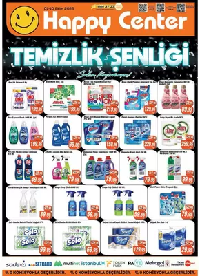 Happy Center kataloğu | Şimdi fırsatlarımızla tasarruf edin | 2025-10-03T00:00:00.000Z - 2025-10-17T00:00:00.000Z